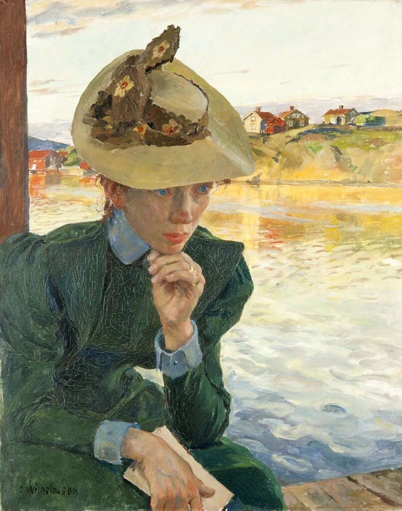 Scena dalla costa occidentale svedese - Museo d'arte di Göteborg